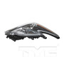 Headlight Assembly 20-9091-01 - top view