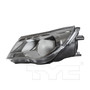 Left Headlight Assembly 20-9052-00 - side view