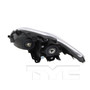 CAPA Certified Headlight Assembly 20-9091-01-9 - back view