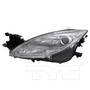 Left CAPA Certified Headlight Assembly 20-9026-01-9 - front view