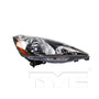 CAPA Certified Headlight Assembly 20-9021-00-9 - front view