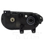 CAPA Certified Headlight Assembly 20-9147-00-9 - back view