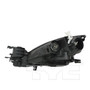 Right CAPA Certified Headlight Assembly 20-9235-01-9 - back view