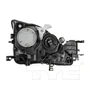 Left Headlight Assembly 20-9236-00 - back view