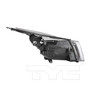 Left Headlight Assembly 20-9180-00 - angled view