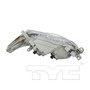 Right CAPA Certified Headlight Assembly 20-9169-00-9 - bottom view