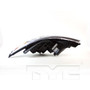 Left CAPA Certified Headlight Assembly 20-9150-00-9 - top view