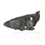 CAPA Certified Headlight Assembly 20-9281-00-9 - back view