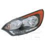 Left CAPA Certified Headlight Assembly 20-9230-00-9 - front view