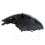 Right Headlight Assembly 20-9301-00 - bottom view