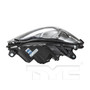 Right Headlight Assembly 20-9273-00 - top view
