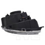Left CAPA Certified Headlight Assembly 20-9250-00-9 - bottom view