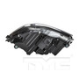 Right Headlight Assembly 20-9273-90 - bottom view