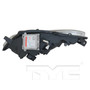 Right Headlight Assembly 20-9191-00 - bottom view