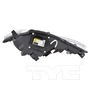 Right CAPA Certified Headlight Assembly 20-9191-00-9 - bottom view