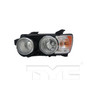 Left CAPA Certified Headlight Assembly 20-9232-00-9 - front view