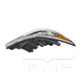 Headlight Assembly 20-9255-00 - top view