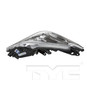 Headlight Assembly 20-9311-00 - top view