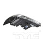 CAPA Certified Headlight Assembly 20-9255-00-9 - bottom view