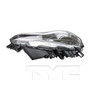 Right Headlight Assembly 20-9307-00 - top view