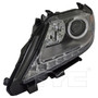 Left CAPA Certified Headlight Assembly 20-9386-01-9 - angled view