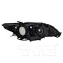 Left CAPA Certified Headlight Assembly 20-9386-01-9 - back view