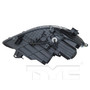 Left Headlight Assembly 20-9234-00 - bottom view