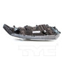 Left Headlight Assembly 20-9420-00 - bottom view