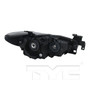 Left CAPA Certified Headlight Assembly 20-9428-01-9 - back view