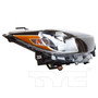 Right Headlight Assembly 20-9309-00 - side view