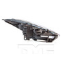 Left Headlight Assembly 20-9378-00 - angled view