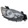 Right CAPA Certified Headlight Assembly 20-9309-01-9 - front view