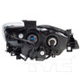 Left Headlight Assembly 20-9310-00 - back view