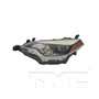 Left Headlight Assembly 20-9494-00 - front view