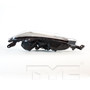 Left Headlight Assembly 20-9494-00 - top view