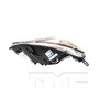 Right CAPA Certified Headlight Assembly 20-9389-00-9 - top view