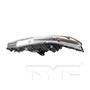 Right Headlight Assembly 20-9403-00 - top view