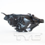 Left CAPA Certified Headlight Assembly 20-9494-00-9 - connector view