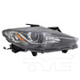 Right CAPA Certified Headlight Assembly 20-9423-01-9 - front view