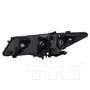 Right CAPA Certified Headlight Assembly 20-9403-00-9 - back view
