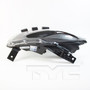 Right Headlight Assembly 20-9337-00 - top view