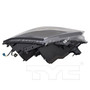 Left CAPA Certified Headlight Assembly 20-9424-01-9 - top view