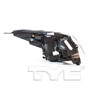 Left CAPA Certified Headlight Assembly 20-9444-00-9 - connector view