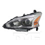Left CAPA Certified Headlight Assembly 20-9322-00-9 - front view
