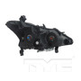 Left CAPA Certified Headlight Assembly 20-9322-00-9 - back view