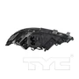 Right Headlight Assembly 20-9385-01 - bottom view