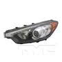 Left Headlight Assembly 20-9462-00 - front view