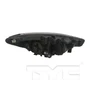 Left Headlight Assembly 20-9462-00 - back view