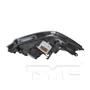Left Headlight Assembly 20-9462-00 - bottom view