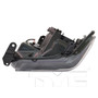 Left Headlight Assembly 20-9500-90 - top view